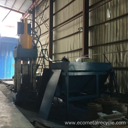 360ton Automatic Aluminum Profile Scrap Briquette Machine